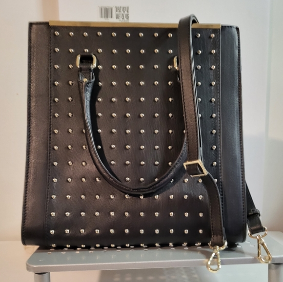 NWOT DANIER BLACK TOTE - Picture 5 of 6